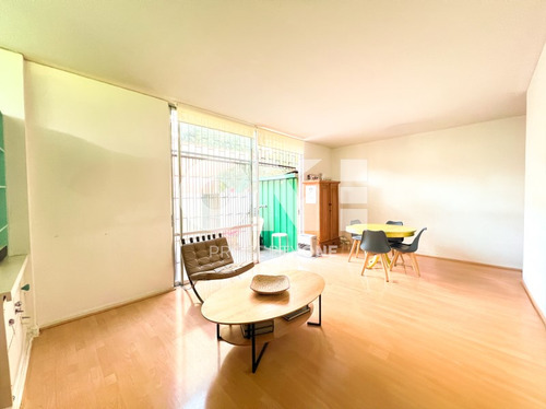 Depto En Venta Las Condes En Condominio /primer Piso Jardin