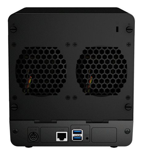 Imagen 4 de 5 de Servidor Nas Synology Case 4 Bahías Sata Usb Lan Raid 0 A 10