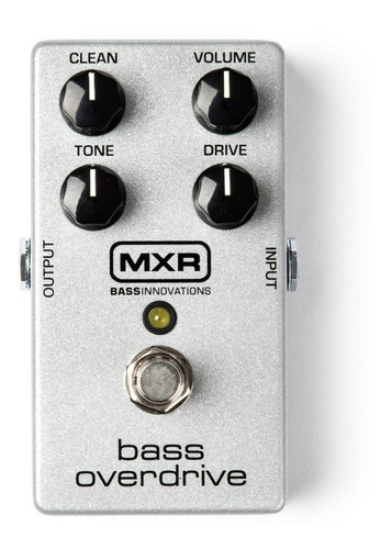 Pedal Mxr M89 Bass Overdrive Análogo C/ Nfe & Garantia
