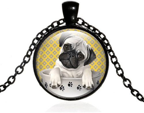 Sian Encantador Collar De Perro Pug Para Mujeres Y Style 4