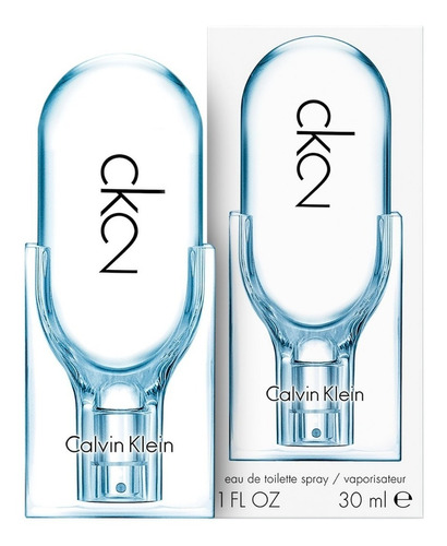 Perfume Calvin Klein Ck2 Unissex 30 Ml - Selo Adipec