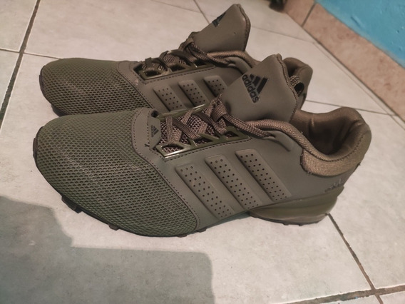 tenis verde militar adidas