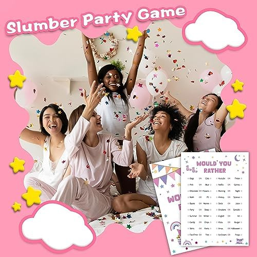 Juegos De Fiesta De Pijamas - ¿prefieres Juego De Fiesta De