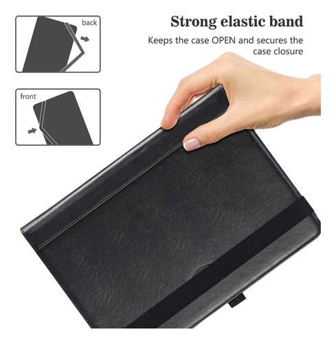 Procase Funda Universal Para Tablet De 9 A 10.1 Pulgadas, F. Color Negro