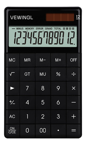 Calculadora De Teclado De Computadora 12 Dígitos, Alim...