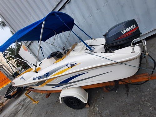 Imagem 3 de 15 de Lancha Twister 150 (fibrafort) + Yamaha 40hp
