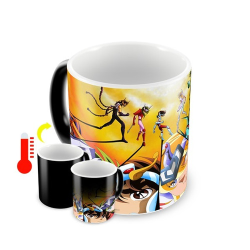 Mug Mágico Caballeros Del Zodiaco [325ml] [ref. Ncz0402]