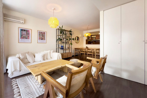 Alquiler Temp /resid Amplio 2amb Recoleta Cochera