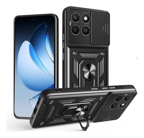 Funda Case Carcasa Uso Rudo Protector Para Honor Negro Honor X8 4g