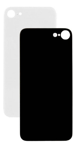 Tapa Trasera Vidrio Compatible Con iPhone SE 2020 Logo