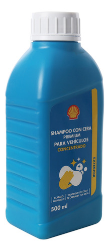 Shampoo Con Cera Concentrado Shell 500 Ml