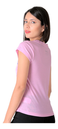 Playera Mujer Moda Camiseta Rosa Harry Potter 58204851