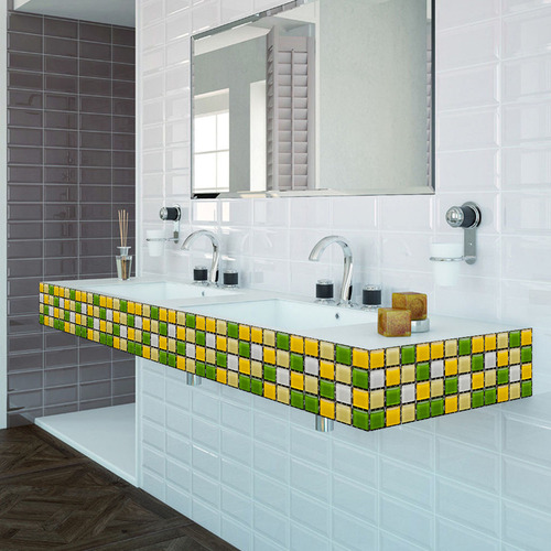 Pegatinas Autoadhesivas S 9012 Para Azulejos De Cristal, 10 Color F