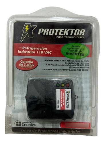Protector Voltaje Con Enchufe P/aire 110v 30 Amp Protektor 