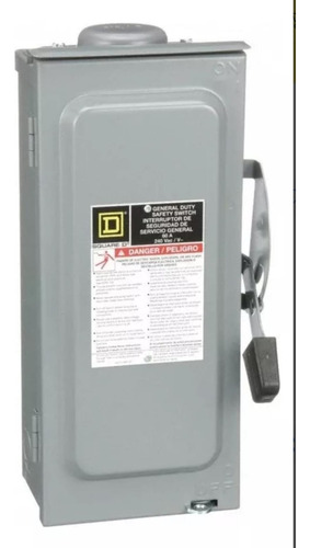 D222nrb Square D Interruptor De Seguridad 240v 60a 2p Nema3r