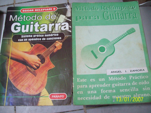 Metodo De Guitarra-metodo Relampago Para Guitarra-delepiani