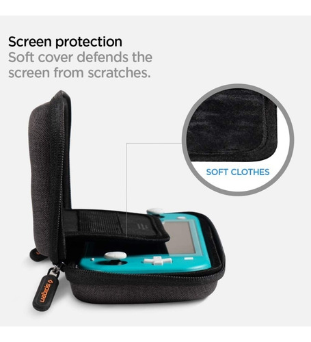 Imagen 3 de 5 de Case Forro Spigen Para Nintendo Switch Lite Nuevos.