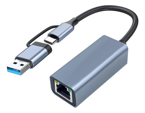 Adaptador Usb 3.0 A Ethernet 2024 Con Usb Ac Rj45 Gigabit L