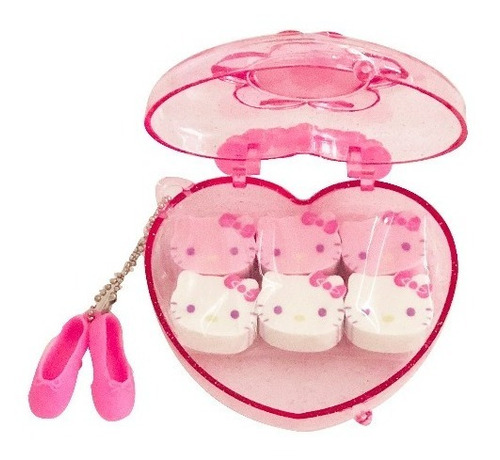 Hello Kitty Gomas De Borrar En Cajita