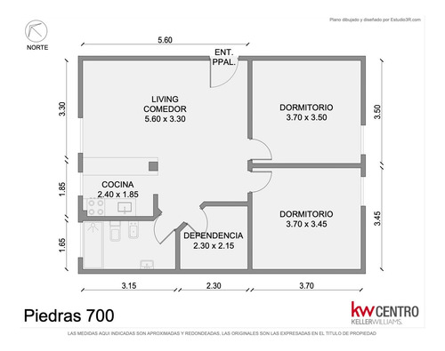 Oportunidad!!! Venta * Montserrat / San Telmo * Depto 3 Amb Escritorio * Apto Credito
