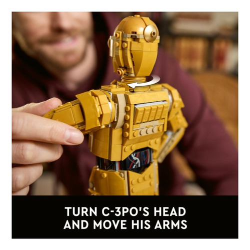Lego® Star Wars C-3po Figura De Droide Construible,