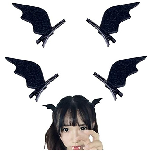 Batwing Hair Clips Halloween Accesorios Para Mujer P4znn