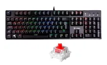 Comprar Teclado Mecánico Vsg Alnilam  Gamer Interruptores Rojo  