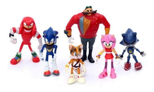 Sonic Boom Muñecos Set De Figuras Juguete Niño Niña 6cm-9cm