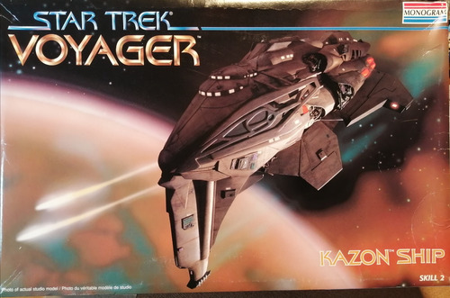 Star Trek Voyager Kazon. Modelo De Armar Plástico Monogram