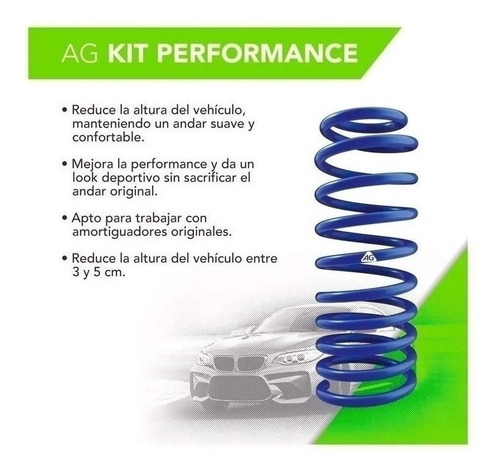 Imagen 4 de 8 de Kit X2 Espirales Progresivos 208 Gt / 301 1.6 Thp 2017 Del