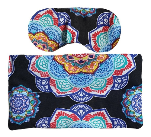 Imagen 1 de 10 de Combo X2 Almohadillas Térmicas Semillas:1 Antifaz + 15x25