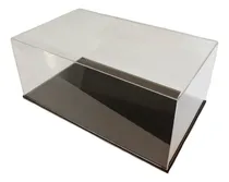 Comprar Vitrina Capelo Acrílico Base Negra 52x30x30 Cm 