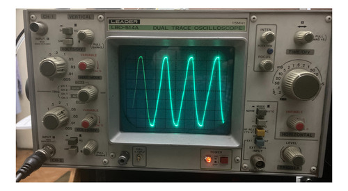 Osciloscopio Analógico + Mini Generador Funciones Pregunta (Usado)