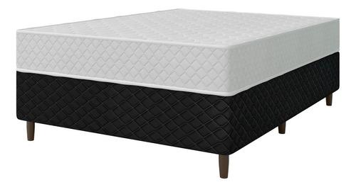 Colchão Cama Box Conjugado Casal Molas Ensacadas Individualmente 138x188 Amélia Umaflex