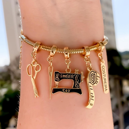 Imagem 1 de 1 de Pulseira Costureira- Rt_1013