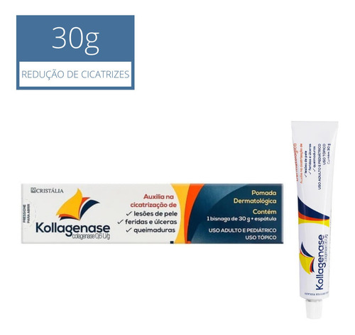 Kollagenase Colagenase Pomada Cicatriz Feridas Queimadura