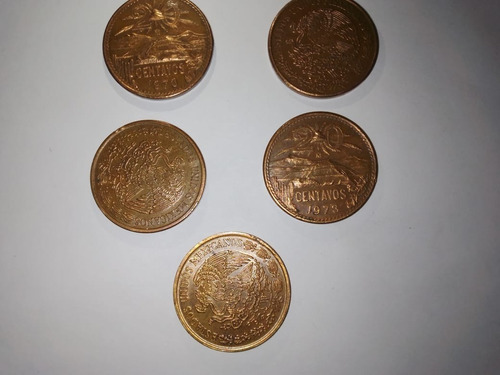 Moneda 20 Centavos De Cobre 1973 