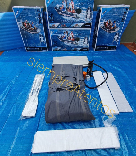 Bote Gomon Inflable Bestway Mirovia Pro 4 Personas