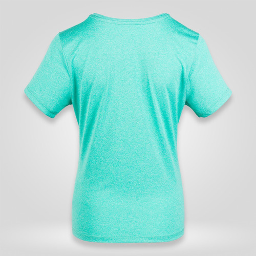 Playera Deportiva Squadra Azul Claro Para Mujer