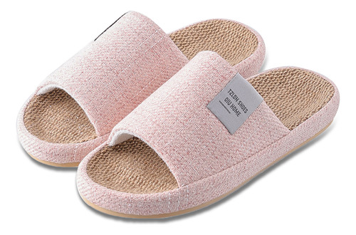 Zapatillas Ligeras De Lino De Verano Para Mujer