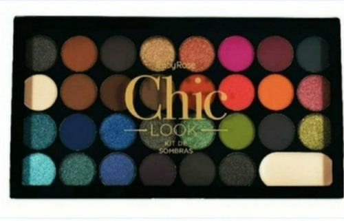 Paleta De Sombras Chic Look - Ruby Rose 100% Original Brasil