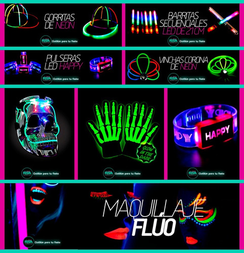 25 Vasos Led Cotillon Luminoso-enc Con Boton Fiesta Luminoso