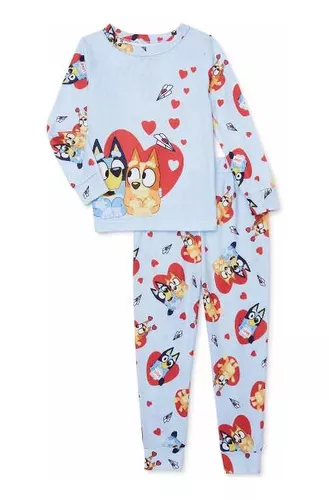  Bluey Pijamas para adultos, Pijamas unisex para hombre o mujer, Tallas S a XX Grande