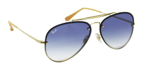 Óculos De Sol Ray Ban Rb 3584 Aviador Blaze Masculino