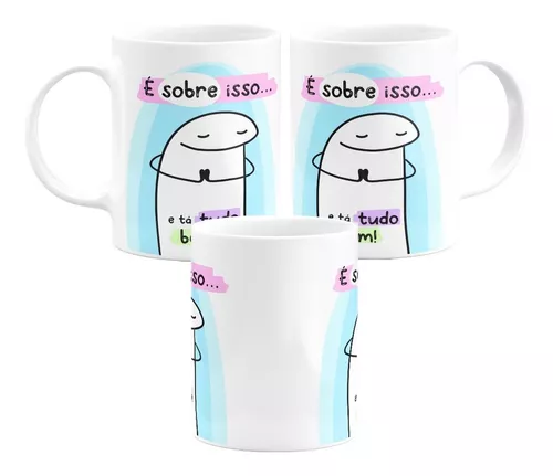 Caneca Divertida Frases Amor Meme Flork