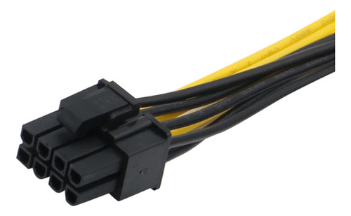 Cable Power Splitter Divisor Gpu 8 Pin A Doble 6 + 2 Pines