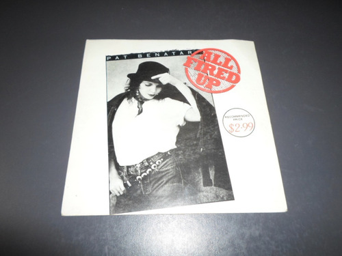 Pat Benatar - All Fired Up / Cool Zero * Vinilo Simple