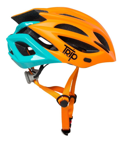 Casco Mtb Delirium Orange/blue