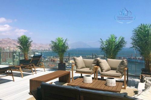 Arriendo Dpto Sector Mall Antofagasta- 1 D 1b 1e- Vista Mar