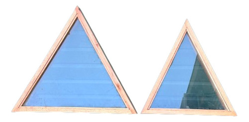 Ventanas Triangulares En Eucalipto Para Domo Geodesico